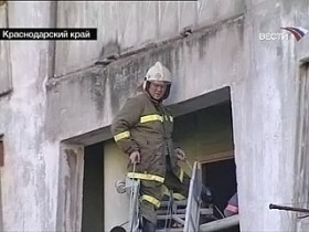 Взорванный в Адлере дом. Фото с сайта vesti.ru